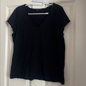All Saints V-Neck T-Shirt - M